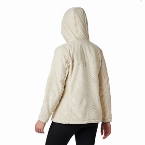 Columbia Ropa Casual Fire Side™ Sherpa Hooded Full Zip Mujer Blancos (735DTJEAL)
